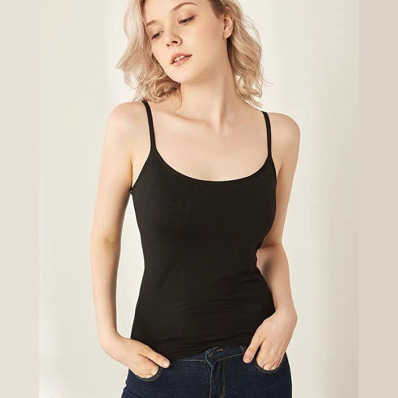 Camisole Shapewear Tank Top With Built-In-Bra– Curvypower