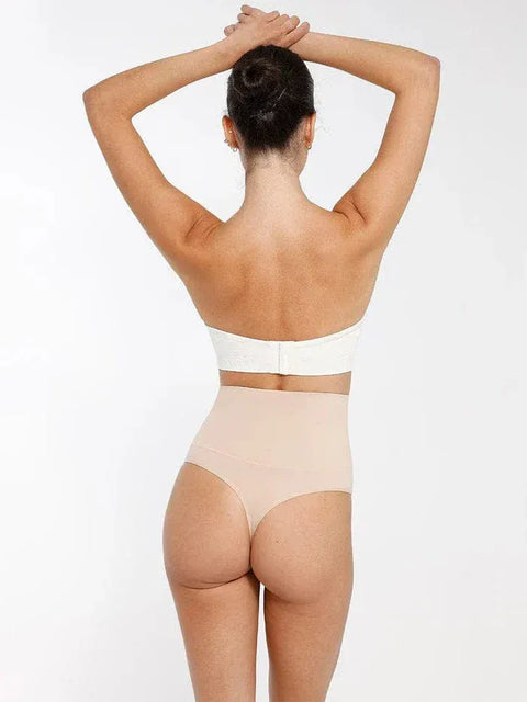 Curvypower | Australia Bras Seamless Bandeau Strapless Brassiere Non Wired push up Bra with Removable Pads