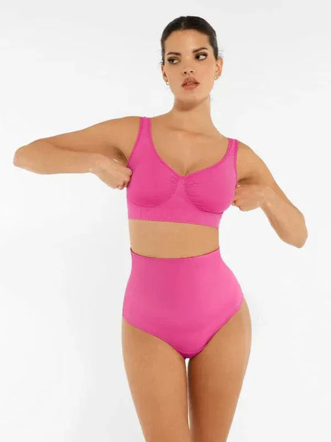 Curvypower | Australia Bras Women's Comfortable Non Wired Sleep Lounge Bra With Wide Straps