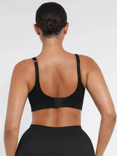 Curvypower | Australia Bras Comfortable Non Wired Push Up Bra with Wide Straps for Seamless Bust Support