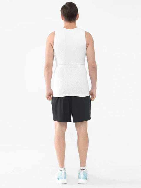 Curvypower | Australia Compression Shirt Men's Tummy Control Tank Top Shaping Compression Shirt