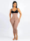 CurvyPower | AU bodysuit Beige / S Adjustable Straps Open-Bust Tummy Control Shapewear Bodysuit