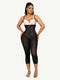 CurvyPower | AU bodysuit Black / S Adjustable Straps Open-Bust Tummy Control Shapewear Bodysuit