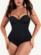 CurvyPower | AU bodysuit Black / S Tummy Control Sculpting Pushup Shapewear Bodysuit