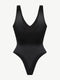 CurvyPower | AU bodysuit Deep V Neck Waist Slimming Shapewear Bodysuit