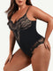 CurvyPower | AU bodysuit Elegant Lace Tummy Control Shapewear Bodysuit