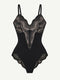 CurvyPower | AU bodysuit Elegant Lace Tummy Control Shapewear Bodysuit