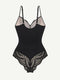 CurvyPower | AU bodysuit Elegant Lace Tummy Control Shapewear Bodysuit