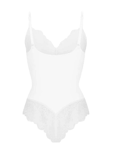 CurvyPower | AU bodysuit Elegant Lace Tummy Control Shapewear Bodysuit