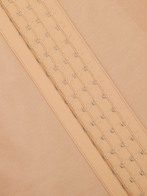 CurvyPower | AU bodysuit Long Sleeve Shapewear Bodysuit with U-Shape Bust Support