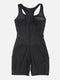 CurvyPower | AU bodysuit One Piece Shaping Bodysuit with Front Zipper and Side Pockets