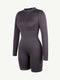 CurvyPower | AU bodysuit Seamless Body Sculpting Tummy Control Shapewear Bodysuit with Removable Cups