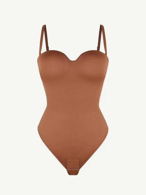 CurvyPower | AU bodysuit Strapless Underwire One-Piece Tummy Control Bodysuit Shapewear