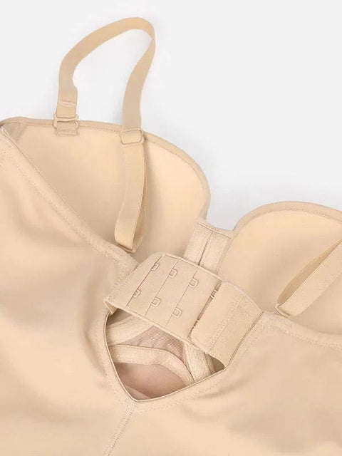 CurvyPower | AU bodysuit Strapless Underwire One-Piece Tummy Control Bodysuit Shapewear