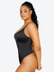 CurvyPower | AU bodysuit Tummy Control Elastic Mesh Shapewear Thong Bodysuit