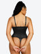 CurvyPower | AU bodysuit Tummy Control Elastic Mesh Shapewear Thong Bodysuit