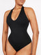 CurvyPower | AU bodysuit Waist Control Halter Neck Shapewear Bodysuit