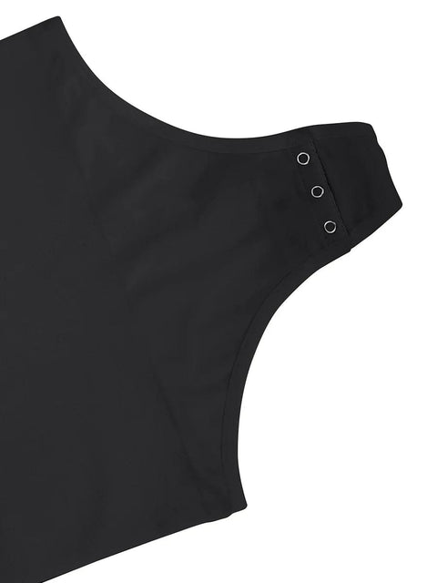 CurvyPower | AU bodysuit Waist Control Halter Neck Shapewear Bodysuit