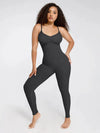 CurvyPower | AU Jumpsuit Black / XS/S Seamless Jumpsuit with Chest & Waist Support Shapewear Bodysuit