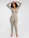 CurvyPower | AU Jumpsuit Deep V Whole Body Jumpsuit Tummy Control Shaping Bodysuit