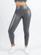 CurvyPower | AU Legging Gray / S Silver Shapewear Mid-Waist Sauna Yoga Sports Legging Pants