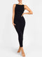 CurvyPower | AU Maxi Dress Light Support Round Neck Bodycon Long Dress