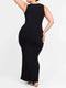 CurvyPower | AU Maxi Dress Light Support Round Neck Bodycon Long Dress