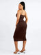 CurvyPower | AU Midi Dress Waist Control Bodycon Shapewear Midi Dress