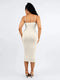 CurvyPower | AU Midi Dress Waist Control Bodycon Shapewear Midi Dress