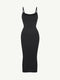 CurvyPower | AU Midi Dress Waist Control Bodycon Shapewear Midi Dress