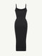 CurvyPower | AU Midi Dress Waist Control Bodycon Shapewear Midi Dress