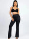 CurvyPower | AU Pants Black / S High-Waisted Flare Pants with Tummy Control and Leg Shaping