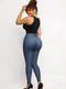 CurvyPower | AU Pants High Waist Trainer Denim Shaper Pants