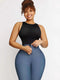 CurvyPower | AU Pants High Waist Trainer Denim Shaper Pants