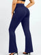 CurvyPower | AU Pants High-Waisted Flare Pants with Tummy Control and Leg Shaping