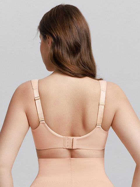 Curvypower | Australia Apparel & Accessories > Clothing > Underwear & Socks > Bras Full Coverage Underwire Bra with Memory Foam Cups and Side Support