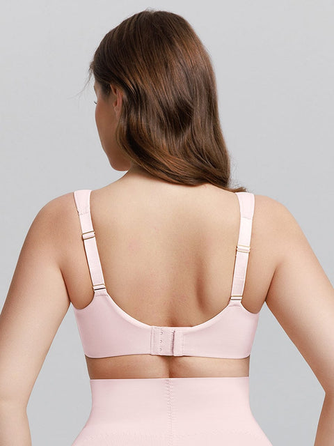 Curvypower | Australia Apparel & Accessories > Clothing > Underwear & Socks > Bras Full Coverage Underwire Bra with Memory Foam Cups and Side Support