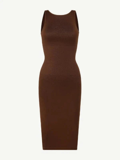 CurvyPower | Australia Bodycon Tummy Control Bodycon Shapewear Midi Dress