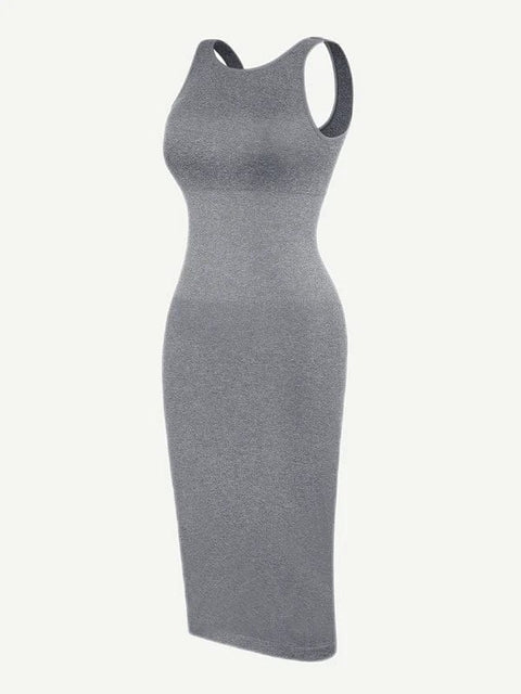 CurvyPower | Australia Bodycon Tummy Control Bodycon Shapewear Midi Dress