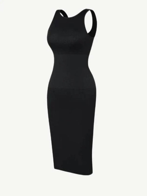 CurvyPower | Australia Bodycon Tummy Control Bodycon Shapewear Midi Dress
