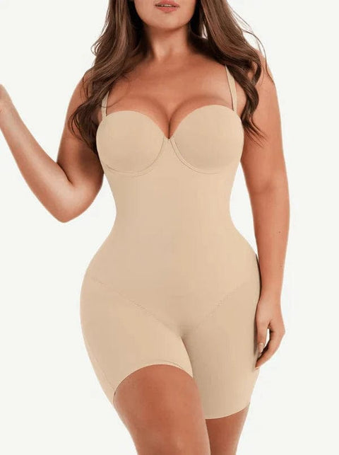 CurvyPower | Australia bodysuit Beige / S Tummy Control Compression Shapewear Bodysuit