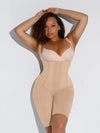 Curvypower | Australia bodysuit Beige / XS U Shaped Open Bust Tummy Control Shapewear Bodysuit