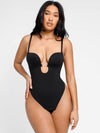 CurvyPower | Australia bodysuit Black / S One Piece Thong Low Back Shapewear Bodysuit