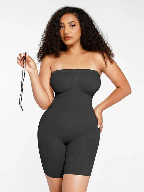 CurvyPower | Australia bodysuit Black / S Sculpting Seamless Tummy Control Strapless Shapewear Bodysuit