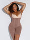 Curvypower | Australia bodysuit Brown / XS U Shaped Open Bust Tummy Control Shapewear Bodysuit