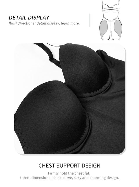 Curvypower | Australia bodysuit Bum Lifter Shapewear Bodysuit with Hip Pads