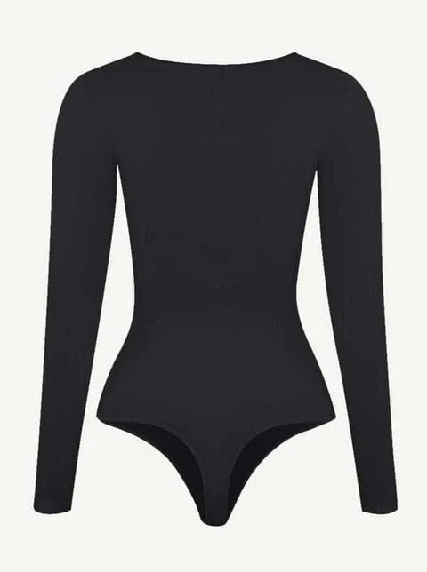 CurvyPower | Australia bodysuit Long Sleeve Slimming Shapewear Bodysuit
