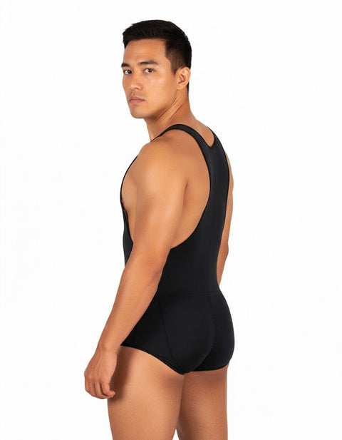 Curvypower | Australia bodysuit Men's One Piece Compression Hip Lifting Bodysuit Brief
