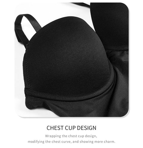 Curvypower | Australia bodysuit One Piece Backless Tummy Control Shaping Bodysuit with Built-In Bra