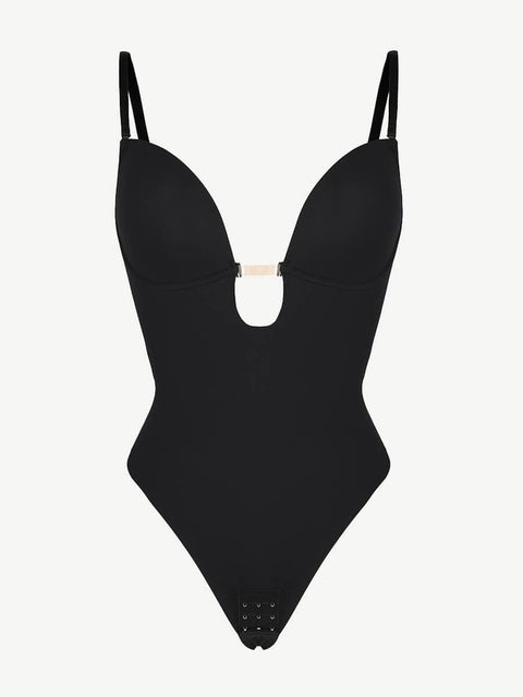 CurvyPower | Australia bodysuit One Piece Thong Low Back Shapewear Bodysuit